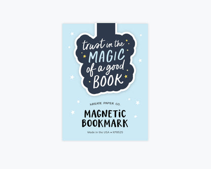 Magnetic Bookmark, Bookshop Gifts - Magic of a Good Book: Clear Cello Sleeve