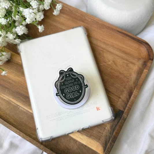 Good girl kindle grip | kindle accessories | kindle case: Regular Grip