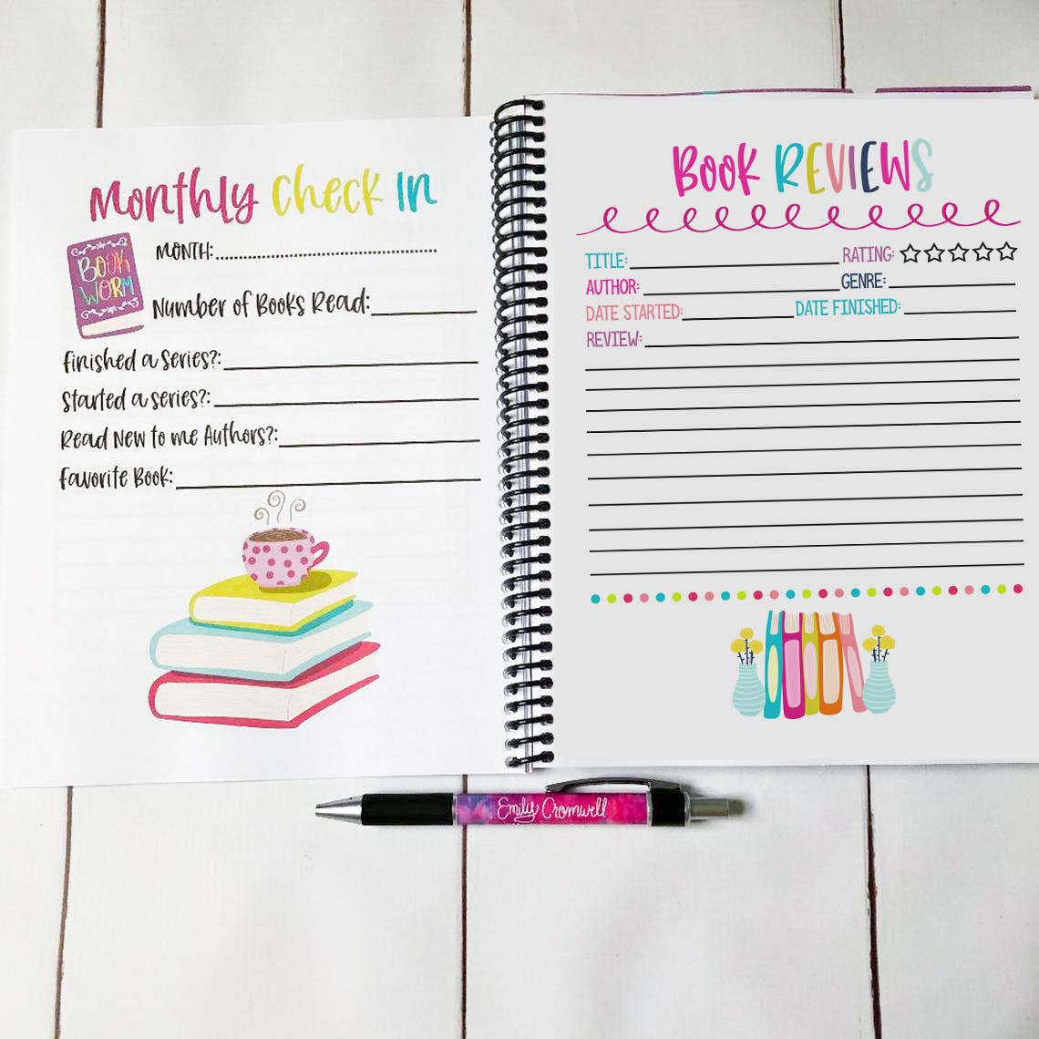 The Book Lover's Planner