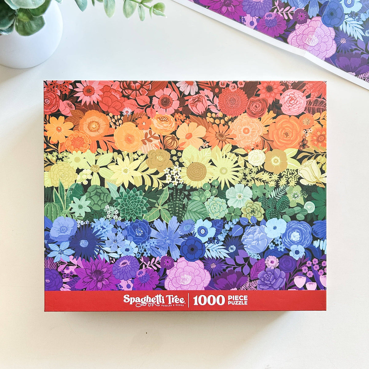 Rainbow Garden 1000 Pc Puzzle