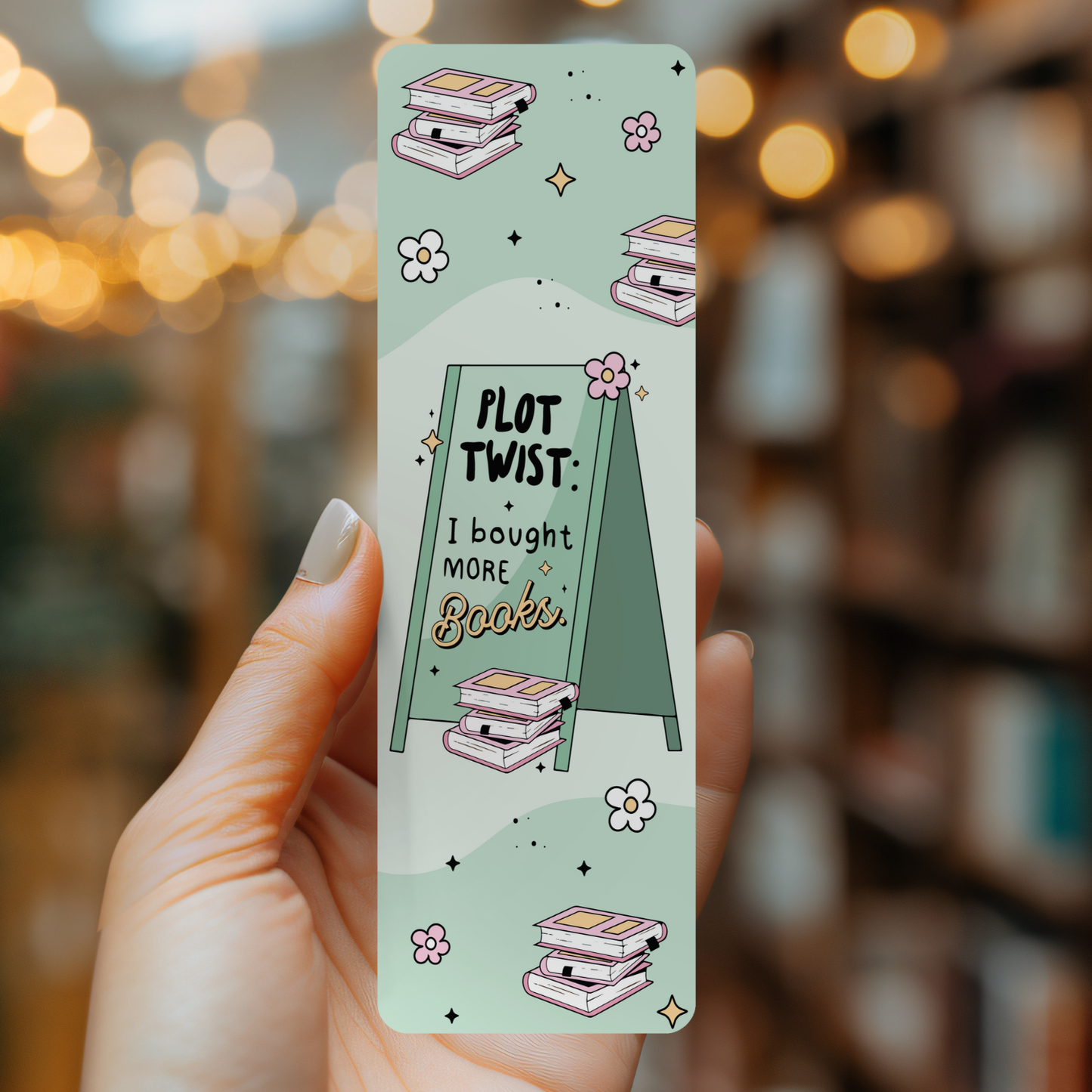 Plot Twist Bookmark | Bookish Reads