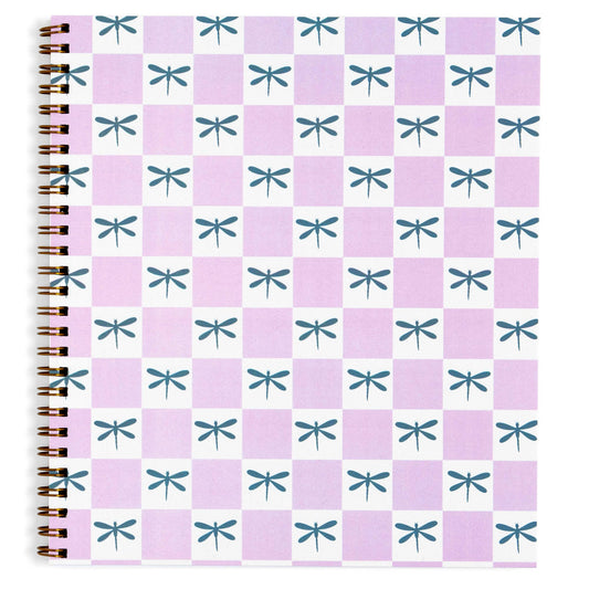 Dragonfly Stars Hollow Spiral Notebook