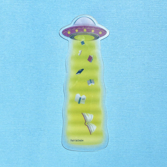 UFO Bookmark – A Sci-Fi Spin on Bookish Fun