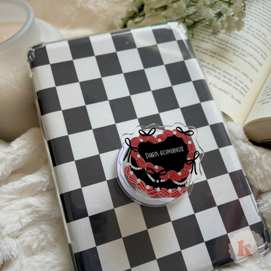 Dark romance kindle grip | kobo grip | coquette kindle grips: Regular Grip