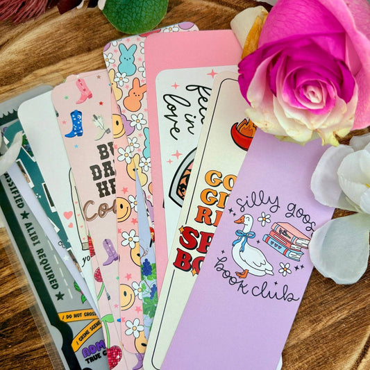 Gilmore Girls Book Club Dual-Sided Cardstock Bookmark: Unlaminated