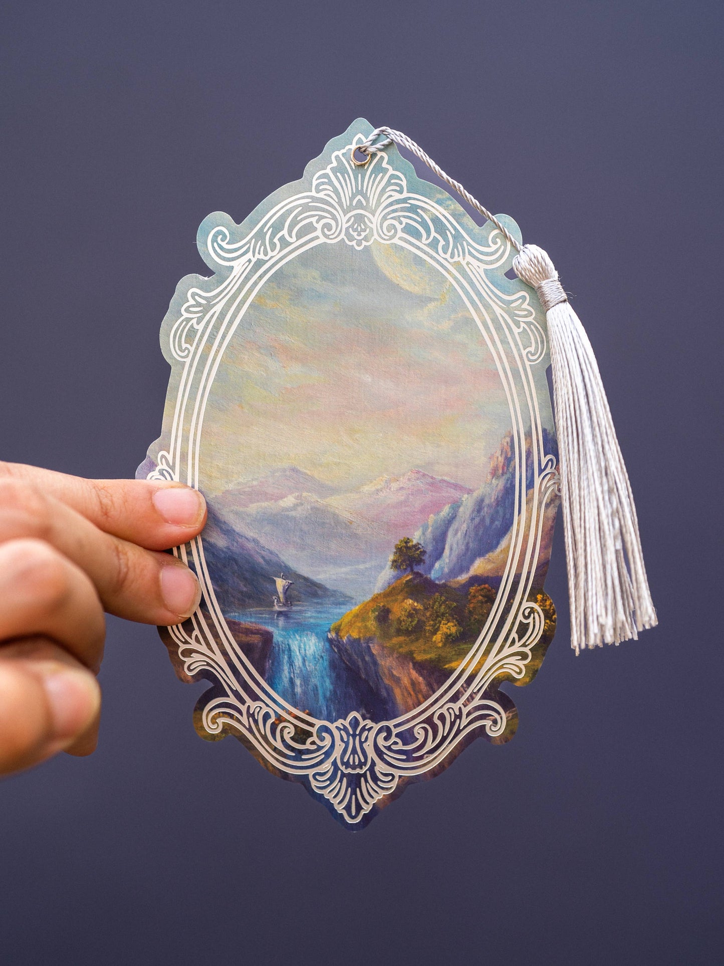 The Enchanted Vale Silver Foil Bookmark | Bookish Romantasy