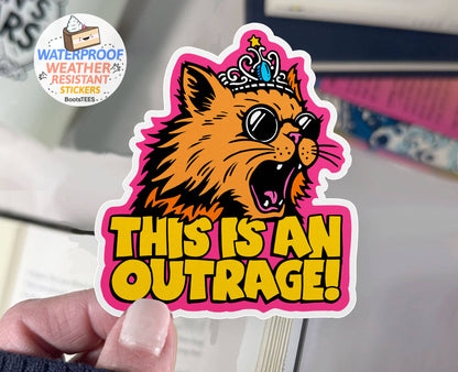 Dungeon Crawler Carl Stickers 3" Princess Donut Quote Decals: The Royal Court Stickers
