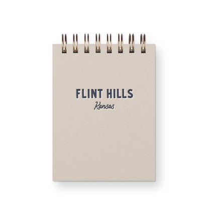 Custom City Sans Serif With Script Mini Jotter Notebook: Saffron Cover