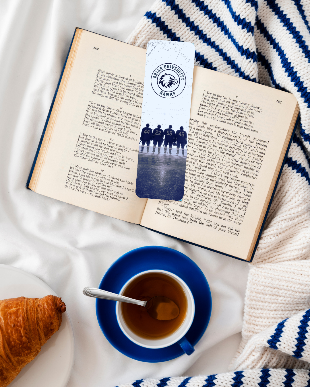 Briar University Hawks Bookmark
