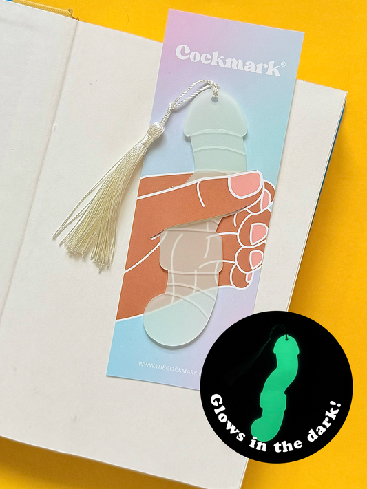 Glow Worm Cockmark Bookmark