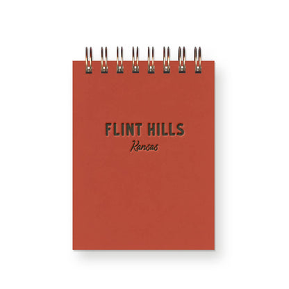 Custom City Sans Serif With Script Mini Jotter Notebook: Saffron Cover