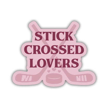 Stick Crossed Lovers Sticker