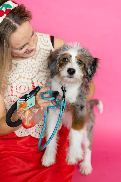 Pup Fiction Poo Pal – Book-Themed Dog Poop Bag Leash Holder