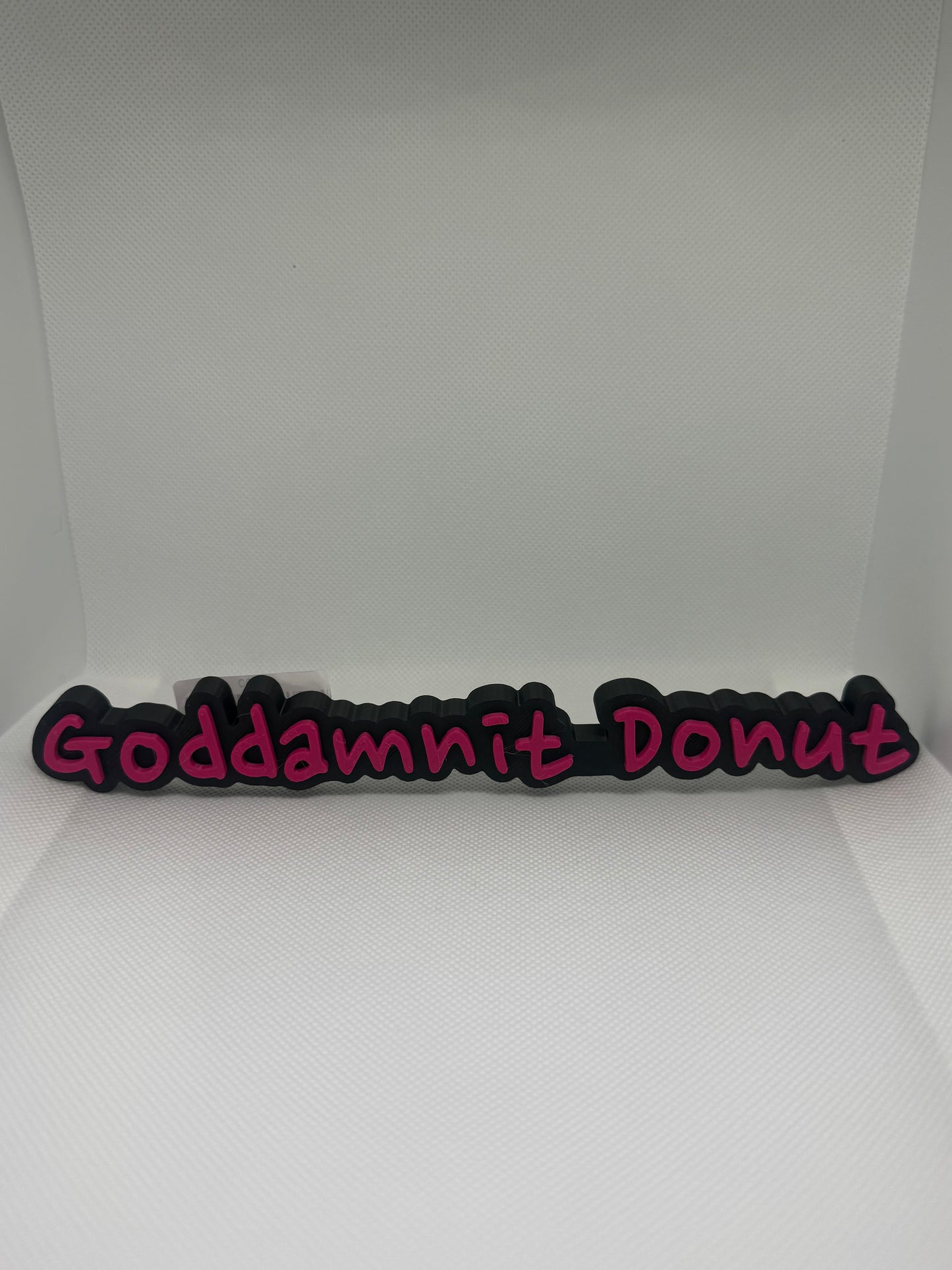 Plot Twist Prints: Goddammit donut signs