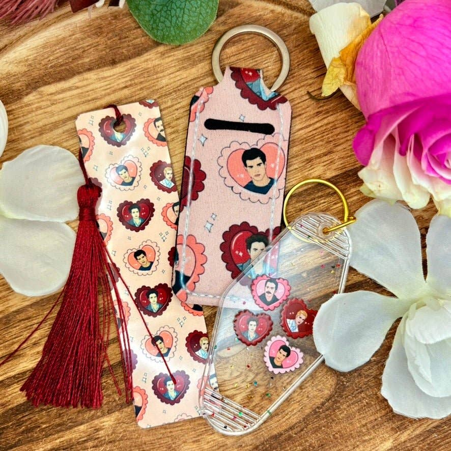 Twilight Boys Inspired Metal Bookmark - 1.3 x 4.7 inches: 4.7 x 1.3 inches