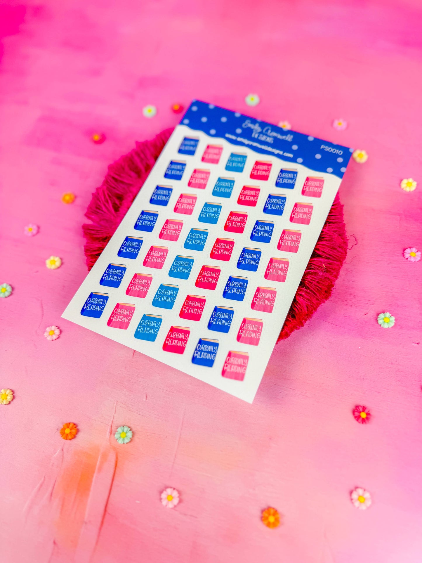 Currently Reading Planner Stickers PS0010