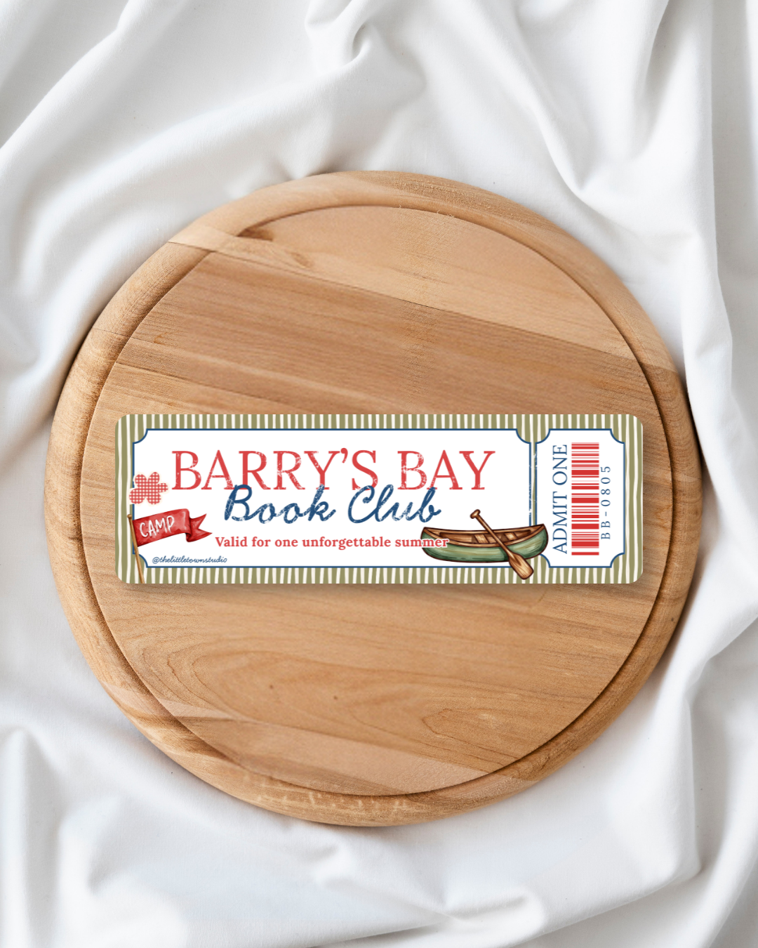 Barry's Bay Book Club Bookmark