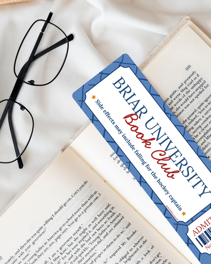 Briar University Book Club Bookmark