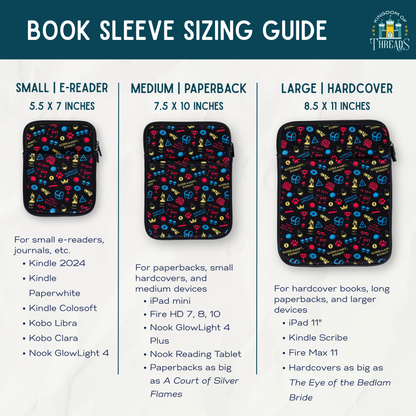 Hello Crawlers Book Sleeve | Dungeon Crawler Carl: Small | E-Reader