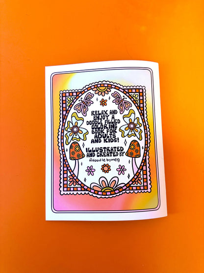 A Doodle Filled Coloring Book