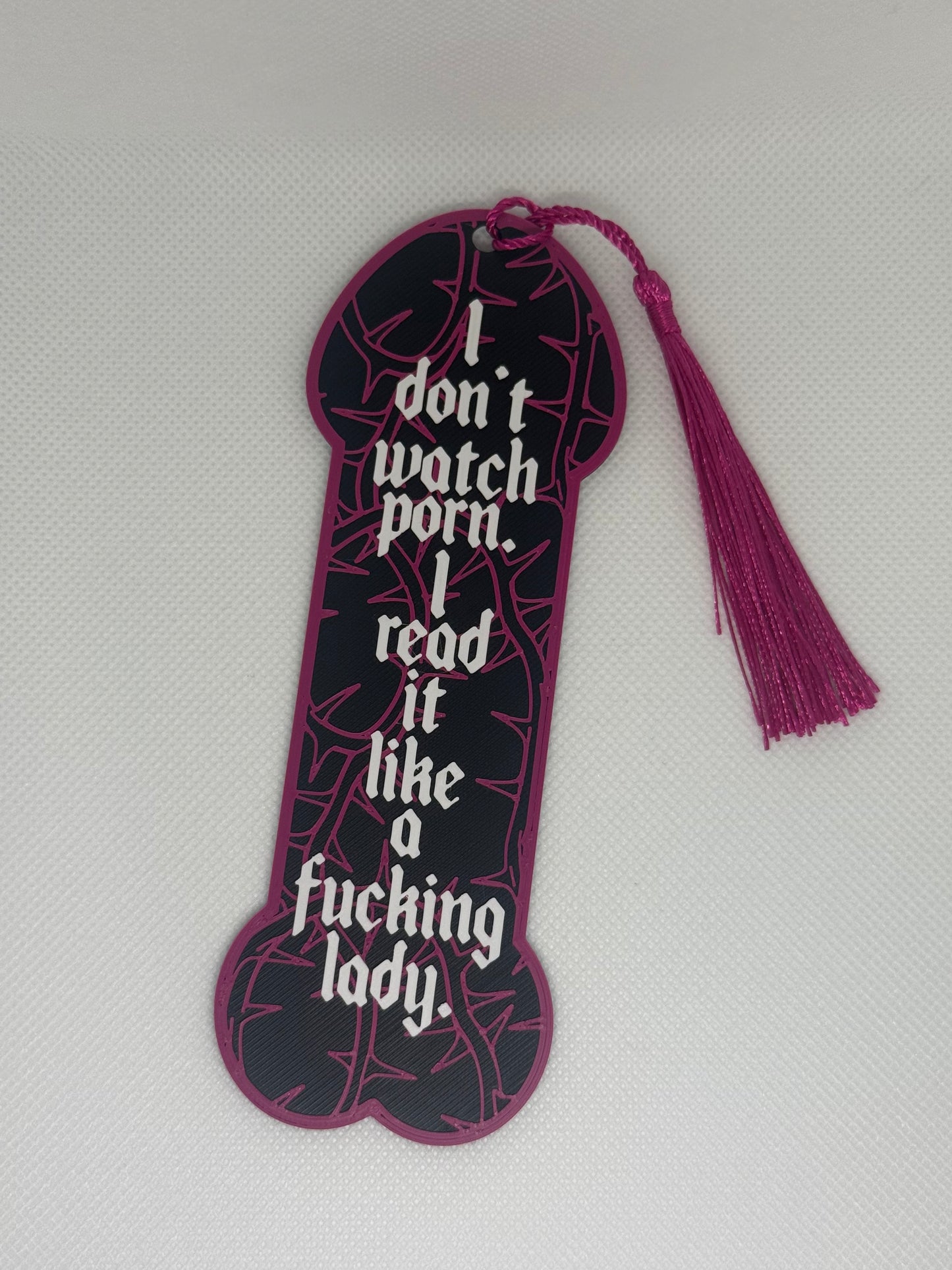Plot Twist Prints: I don’t watch porn” penis BM Pink