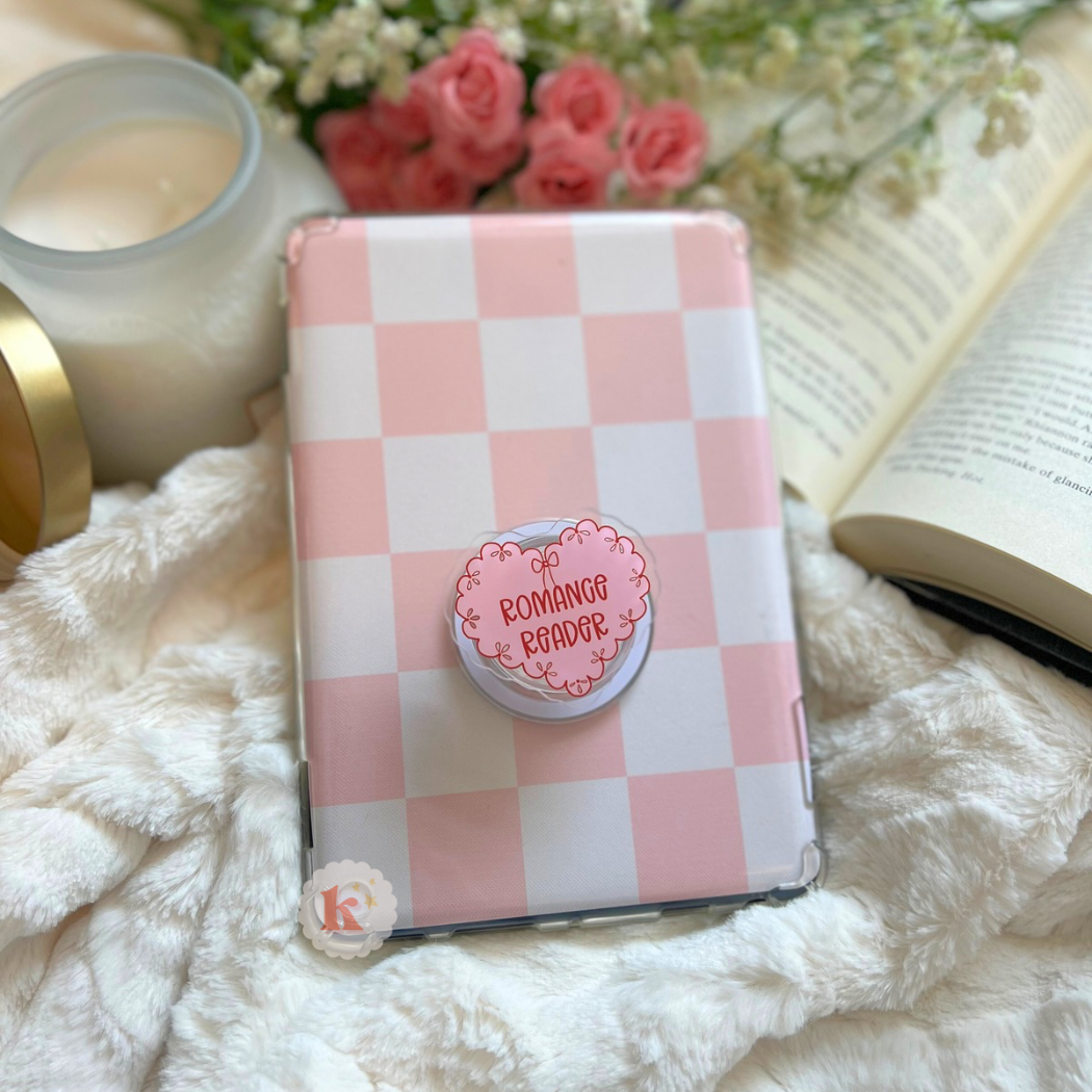 Kindle accessories | bookish kindle grip | kindle case stand: Regular Grip