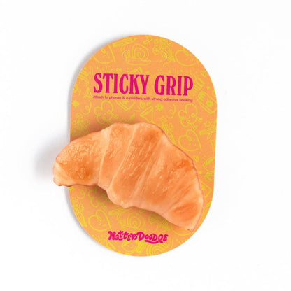 Oui Oui Croissant Sticky Grip Parisian Inspired Phone Holder: Single
