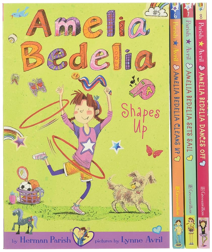 Amelia Bedelia Chapter Book 4-Book Box Set #2: Books 5-8 cover image