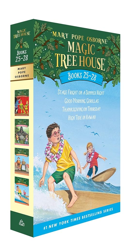 Magic Tree House Books 25-28 Boxed Set cover image