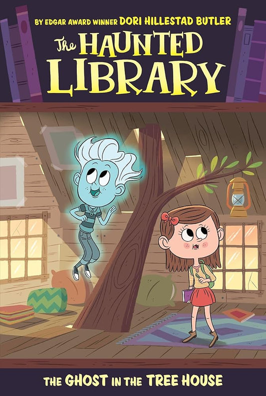 The Ghost in the Tree House #7 (The Haunted Library) cover image