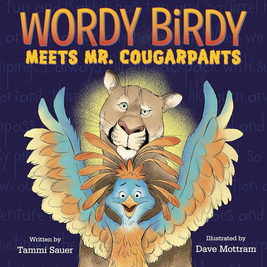 Wordy Birdy Meets Mr. Cougarpants cover image