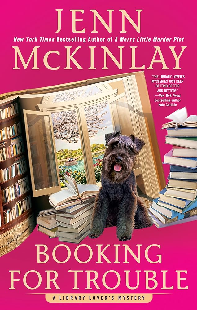 Booking for Trouble (A Library Lover's Mystery) cover image
