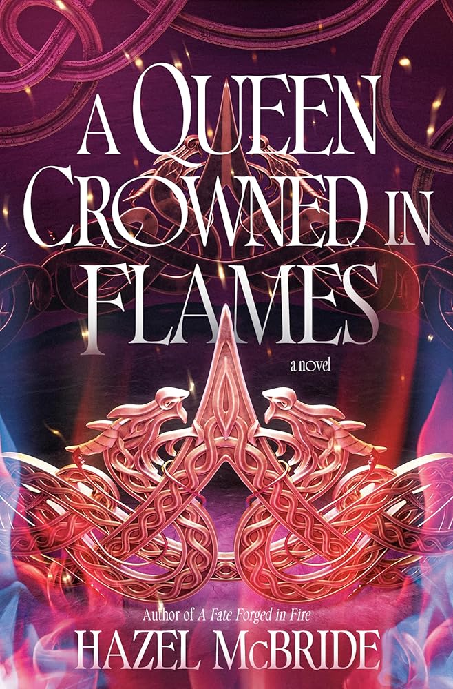 A Queen Crowned in Flames: A Bonded to Beasts Novel cover image