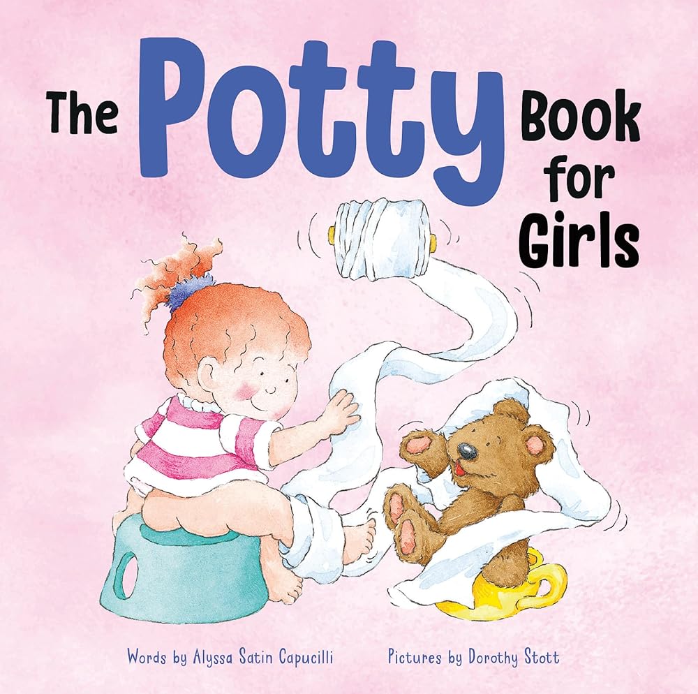 The Potty Book for Girls: Confidence-Building Potty Training Guide for Little Girls (Hannah & Henry Series) cover image