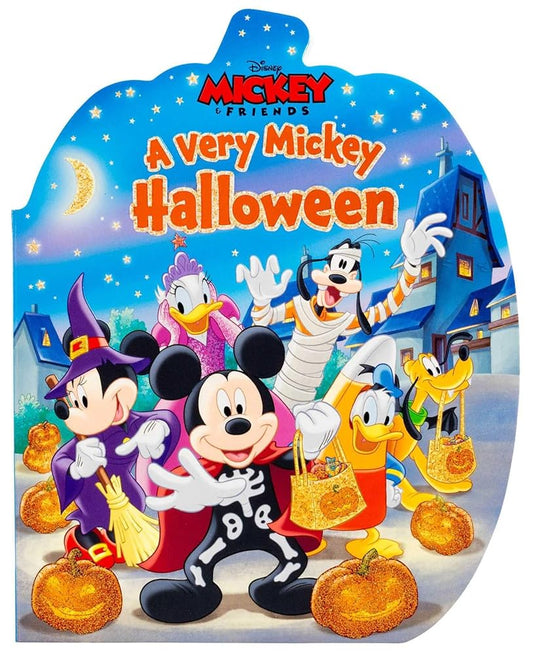Disney Mickey & Friends: A Very Mickey Halloween (Shaped Board Books) cover image