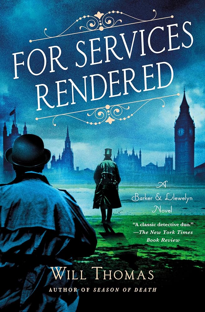 For Services Rendered: A Barker & Llewelyn Novel cover image