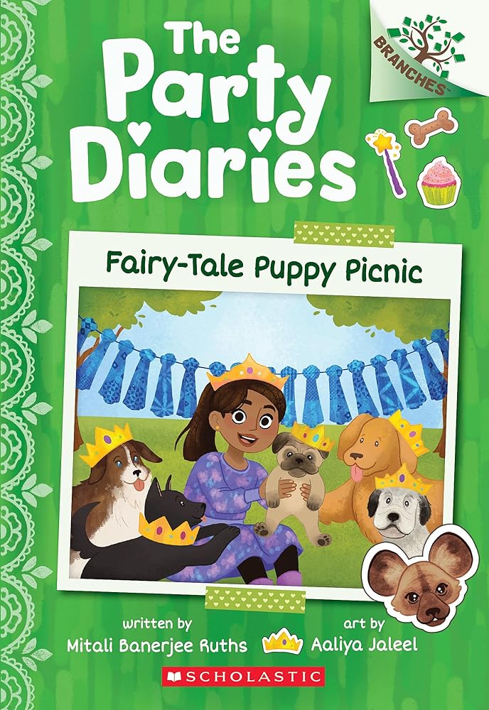 Fairy-Tale Puppy Picnic: A Branches Book (The Party Diaries #4) cover image