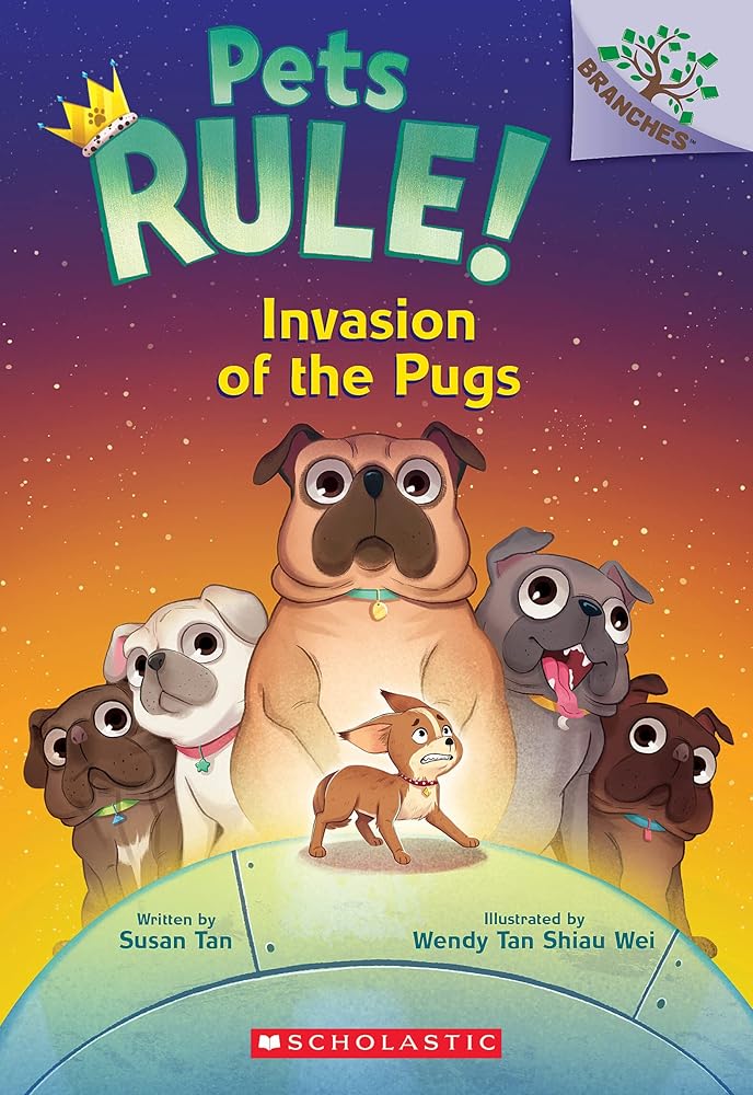 Invasion of the Pugs: A Branches Book (Pets Rule! #5) cover image