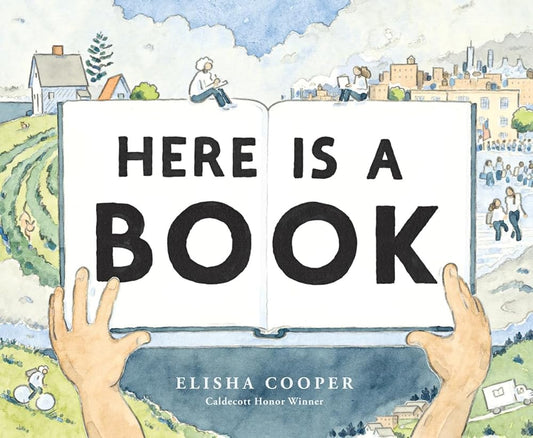 Here Is a Book: A Picture Book cover image