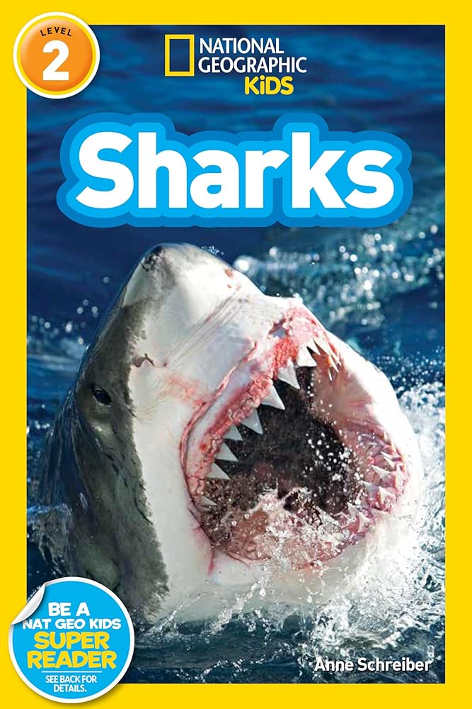 National Geographic Readers: Sharks! (Science Reader Level 2) cover image