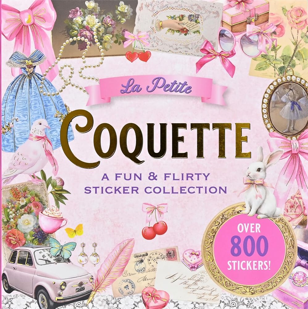 La Petite Coquette Sticker Book (over 800 stickers!) cover image