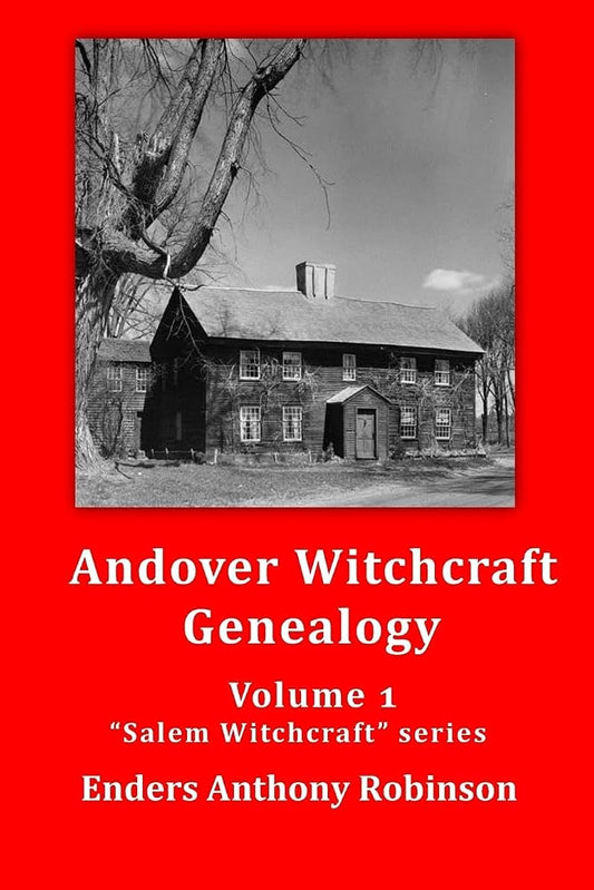Andover Witchcraft Genealogy: Volume 1 in the “Salem Witchcraft” series cover image