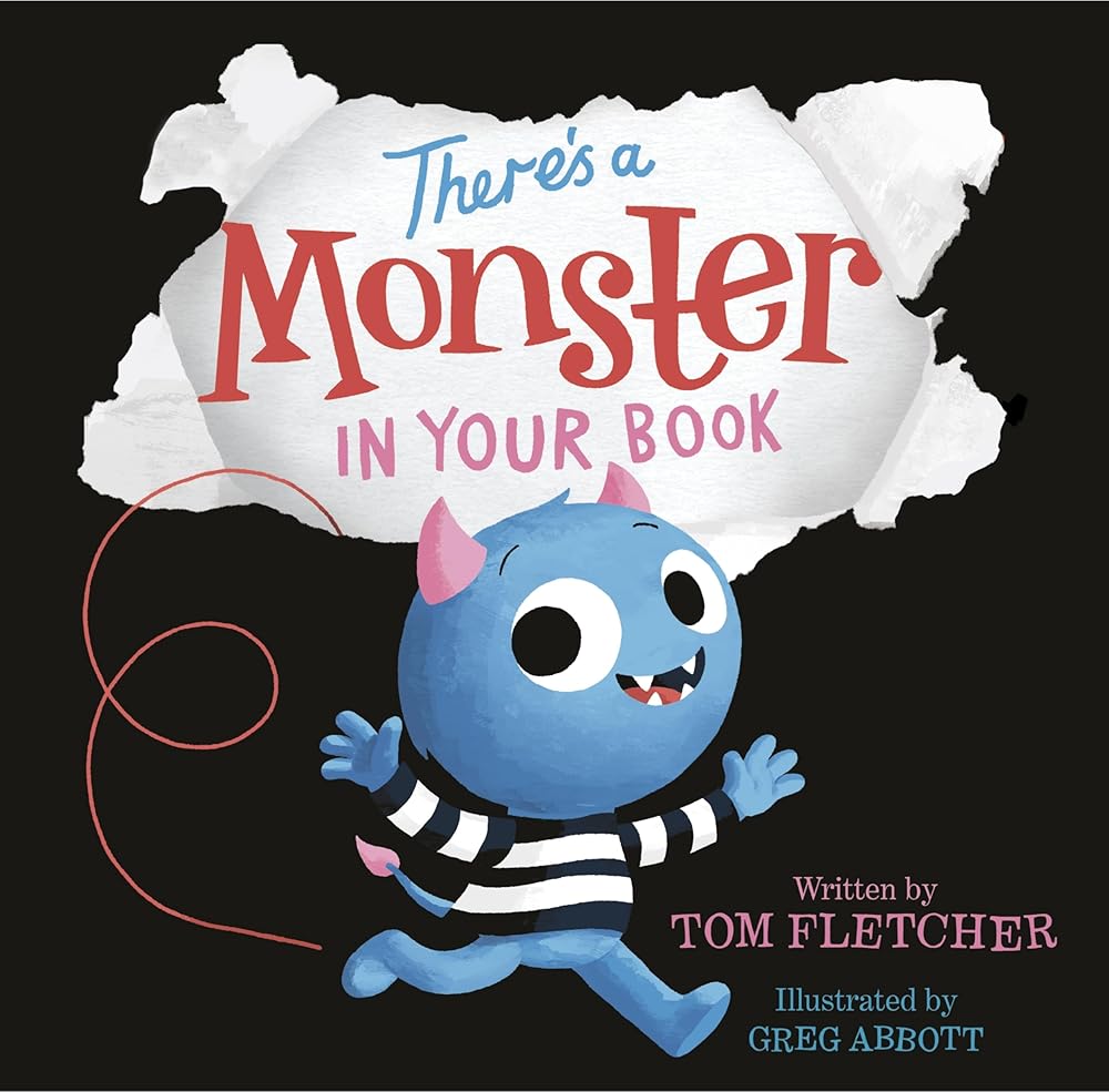 There's a Monster in Your Book: A Funny Monster Book for Kids and Toddlers (Who's In Your Book?) cover image
