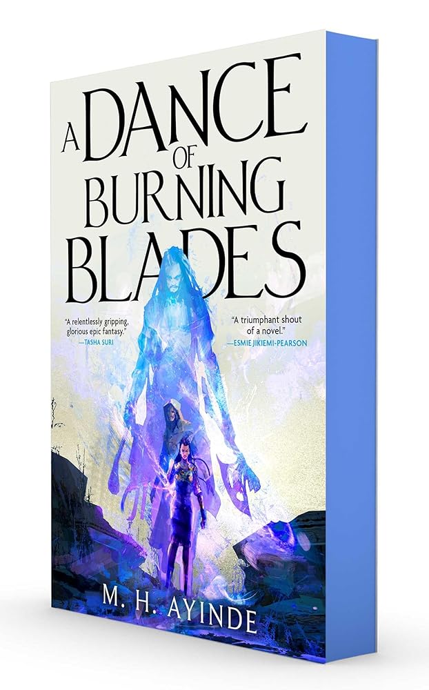 A Dance of Burning Blades (Invoker Trilogy) cover image