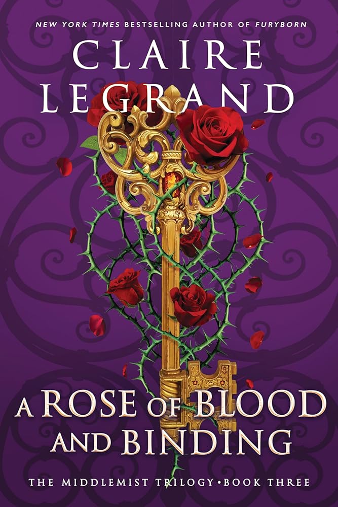 A Rose of Blood and Binding (The Middlemist Trilogy, 3) cover image