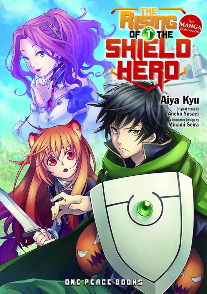 The Rising of the Shield Hero Volume 1: The Manga Companion (The Rising of the Shield Hero Series: Manga Companion) cover image