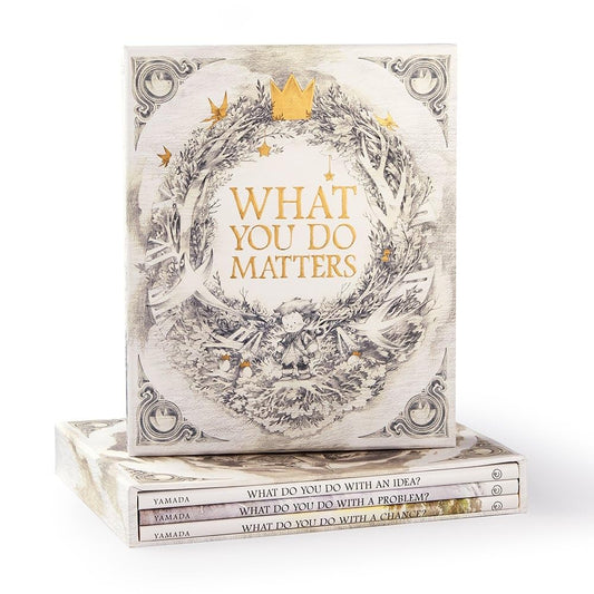 What You Do Matters Boxed Set - Featuring all three New York Times best sellers (What Do You Do With an Idea?, What Do You Do With a Problem?, and ... ... a Problem?, What Do You Do with a Chance? cover image