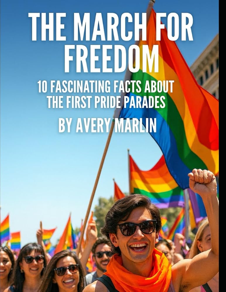 The March for Freedom: 10 Fascinating Facts About the First Pride Parades (The LGBTQ+ Legacy Library: Stories, Struggles, and Strength Across Generations) cover image