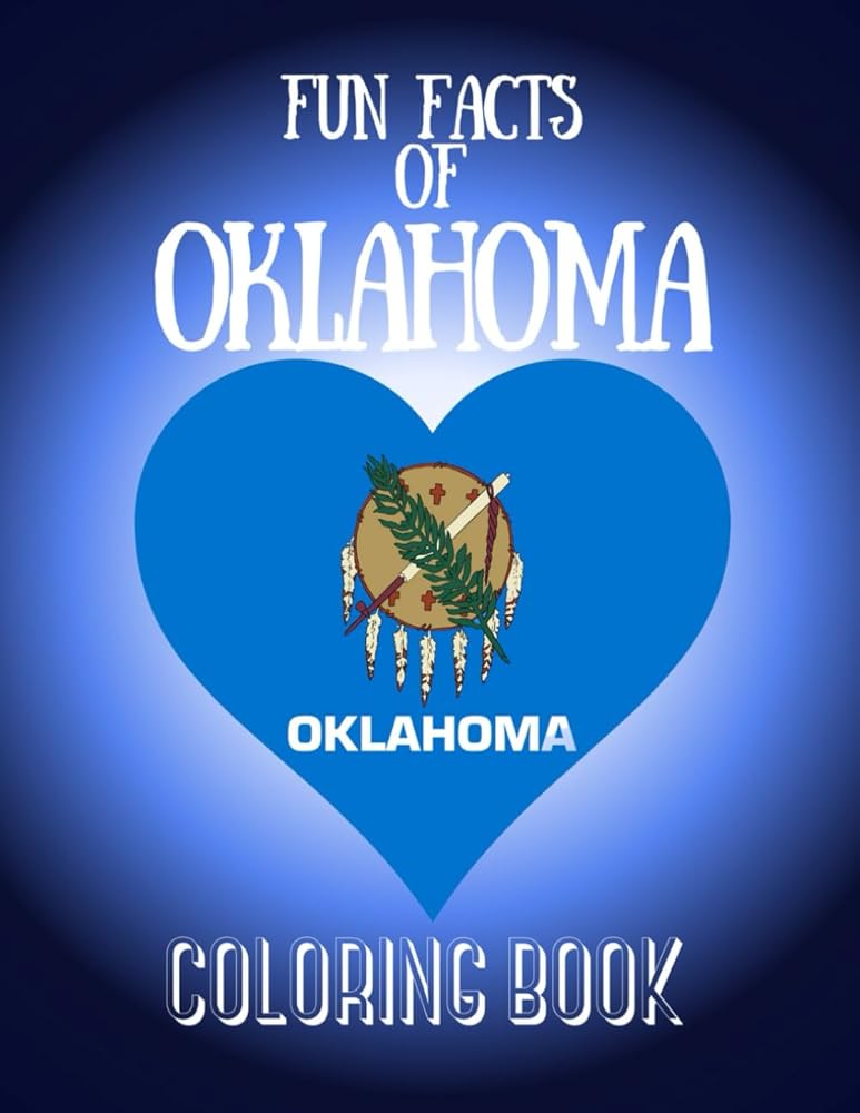 Fun Facts of Oklahoma Coloring Book cover image