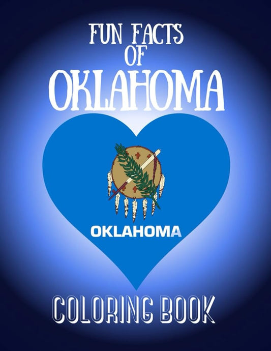 Fun Facts of Oklahoma Coloring Book cover image
